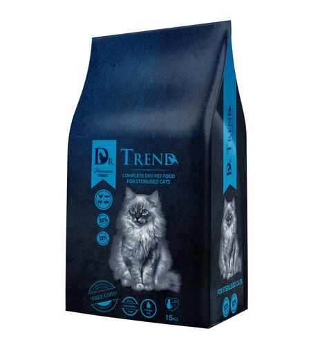 DR. TREND STERILISED 15 KG – ХРАНА ЗА КАСТРИРАНИ КОТКИ