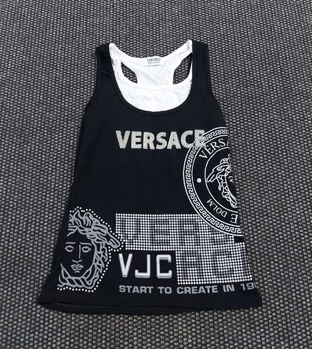 Versace vintage потник дамски S размер