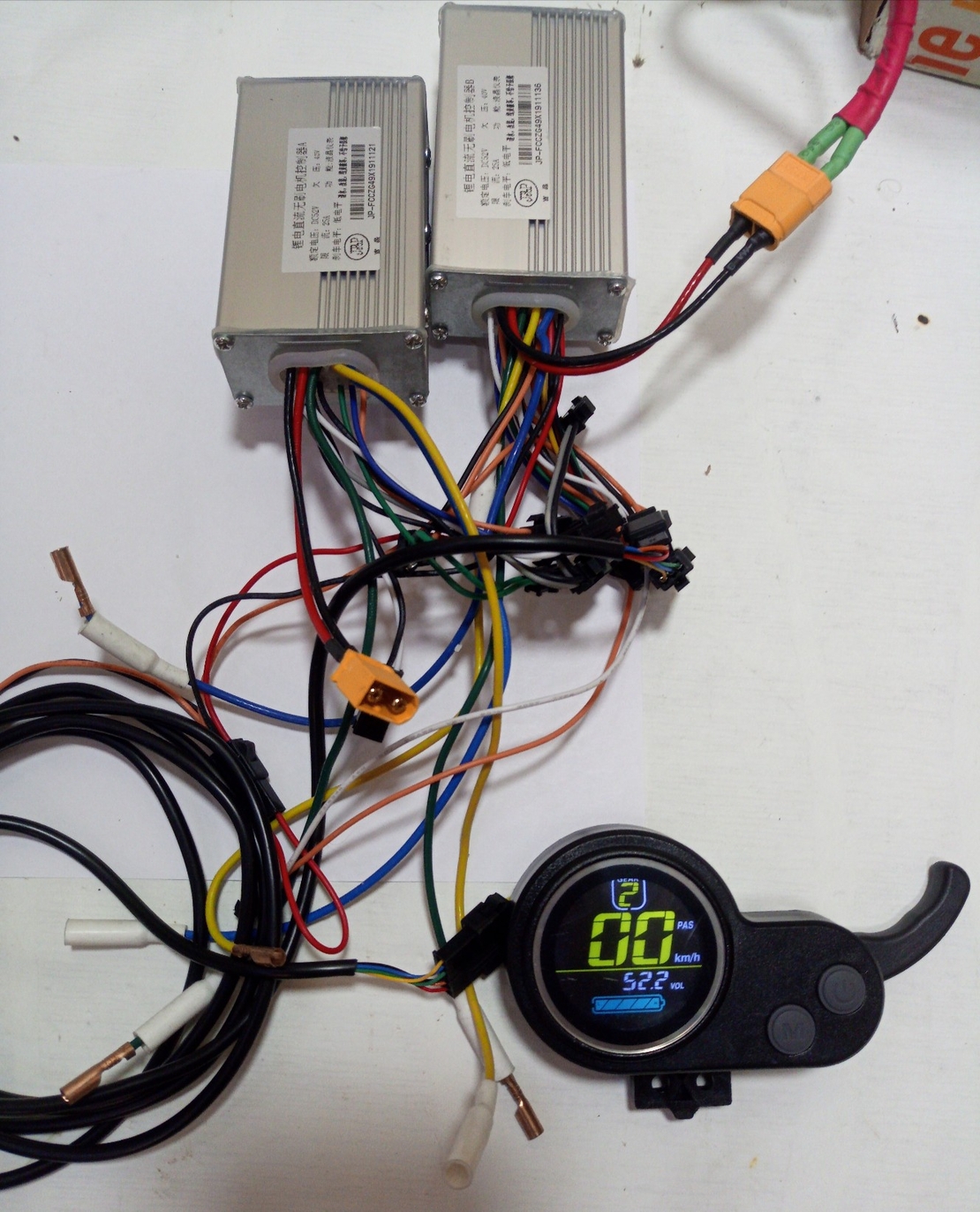 G-Booster двойной контроллер jlp 52v 2*25Ампер 