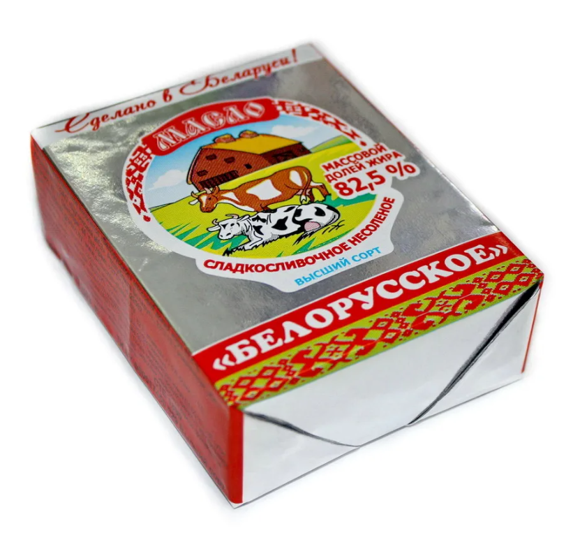 Масло Сливочное Белорусское 82.5 Купить
