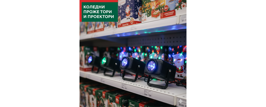 Коледни прожектори и проектори