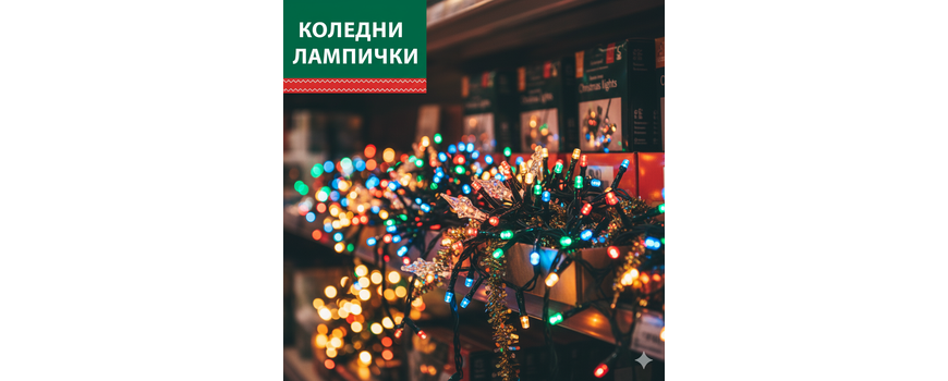 Коледни лампички