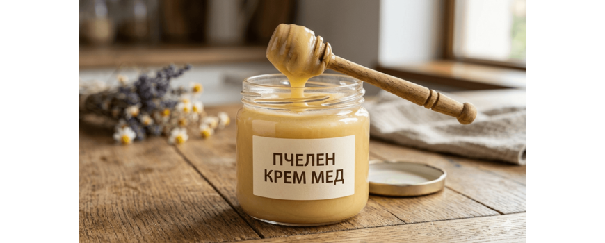 Пчелен крем мед