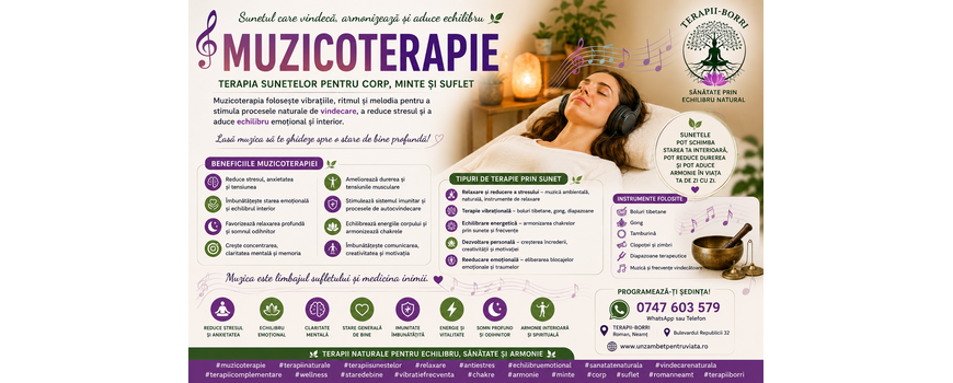 MUZICOTERAPIE