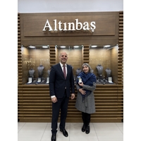 The winner of our Christmas giveaway at Paradise center!