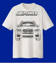 Мъжка тениска – BMW X5 E70 M Power