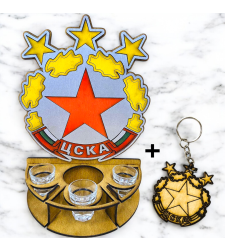 Тематичен дървен мини бар  - цска