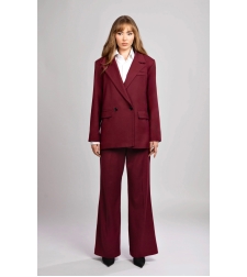 AMARA BURGUNDY CO-ORD SET