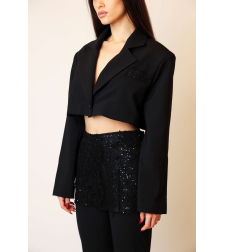GOLDA BLACK BLAZER