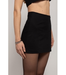 AMARA BLACK MINISKIRT