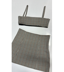 ALLA CHECKED CO-ORD SET
