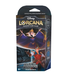 Disney Lorcana TCG: Стартово тесте за игра - Rise of the Floodborn The Queen & Gaston