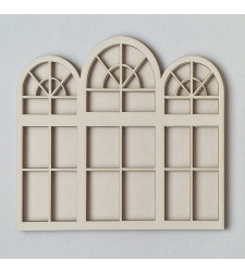 Chipborad Set of 2 Windows