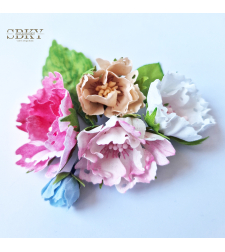 Handmade Flowers ND - Set of 5, N1