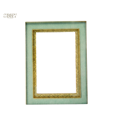Chipboard light blue frame, 