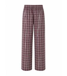 WET CHECKERED PANTS