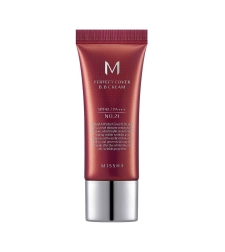 BB Крем с перфектно покритие Missha M Perfect Cover BB Cream SPF42/PA+++ №21 Light beige, 20мл
