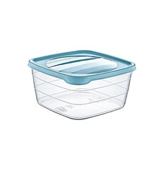 Кутия пластмасова за съхранение на продукти- квадрат 500мл.