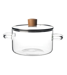 Тенджера стъкло с капак 1.8л.