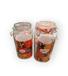 Буркан с херм.капачка 2л-11.5х11.5х25см/50034-1