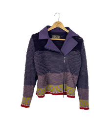 Eva & Claudi Multicolour wool cardigan (M)