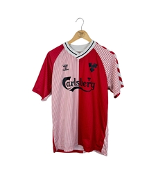 Hummel Denmark 1986 Home #10 Football Shirt (M)