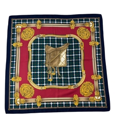 No brand принт шал 87x87