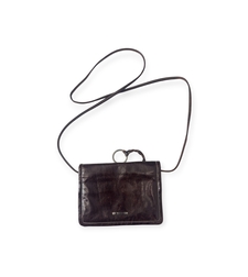 Claudio Ferrici Mini Crossbody Leather Bag