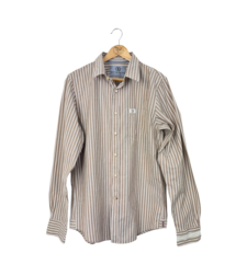 Bogner Striped Button Down Shirt (54)