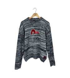 Evisu men's logo sweater (L)