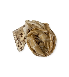 No brand копринен принт шал 52x176