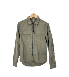 C.P. Company Gabardine Zip Up Lens Overshirt (S)