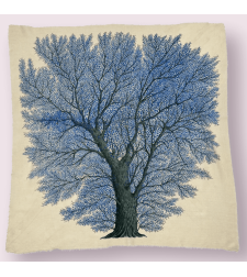 Unbranded Wool Blend Print Scarf 85x85