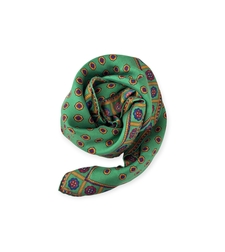 No brand копринен принт шал 66x66