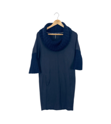 Marc Cain рокля с вълна и алпака (N3)