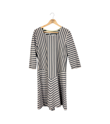 Gudrun Sjöden Striped Cotton Dress (L)