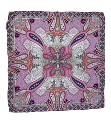 Codello Paisley Floral копринен принт шал