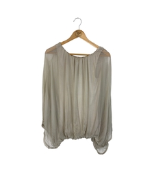 No brand silk top (OS)
