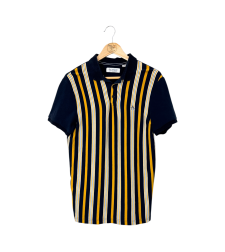 Original Penguin Striped Polo Shirt (L)