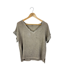 Margot Paris women's linen blouse (M)