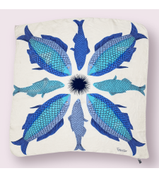 Felicitas Queisser Silk Print Scarf 76x76