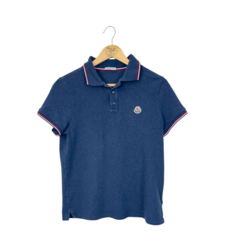 Moncler women chest logo-patch detail polo shirt (M)