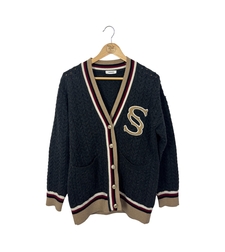 Sandro Tommy Double S Oversized Cardigan (1)