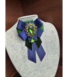 Green Velvet Brooch