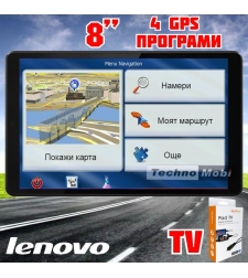 ТАБЛЕТ LENOVO TB-8505X TV, 8 ИНЧА, 4G-LTE, НАВИГАЦИЯ ЕВРОПА, TV ТУНЕР