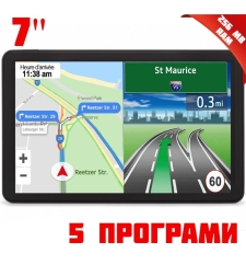 GPS Навигация Diniwid N7i Terminator LE, 7 инча, 256 MB RAM, 5 програми