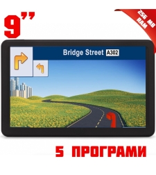 GPS Навигация Diniwid N9i Terminator LE, 9 инча, 256 MB RAM, 5 програми