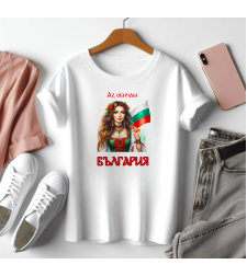 Тениска с български мотив 3