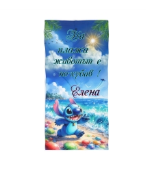 Кърпа за плажа Стич 2