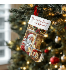 Коледен персонализиран чорап Дядо Коледа 1